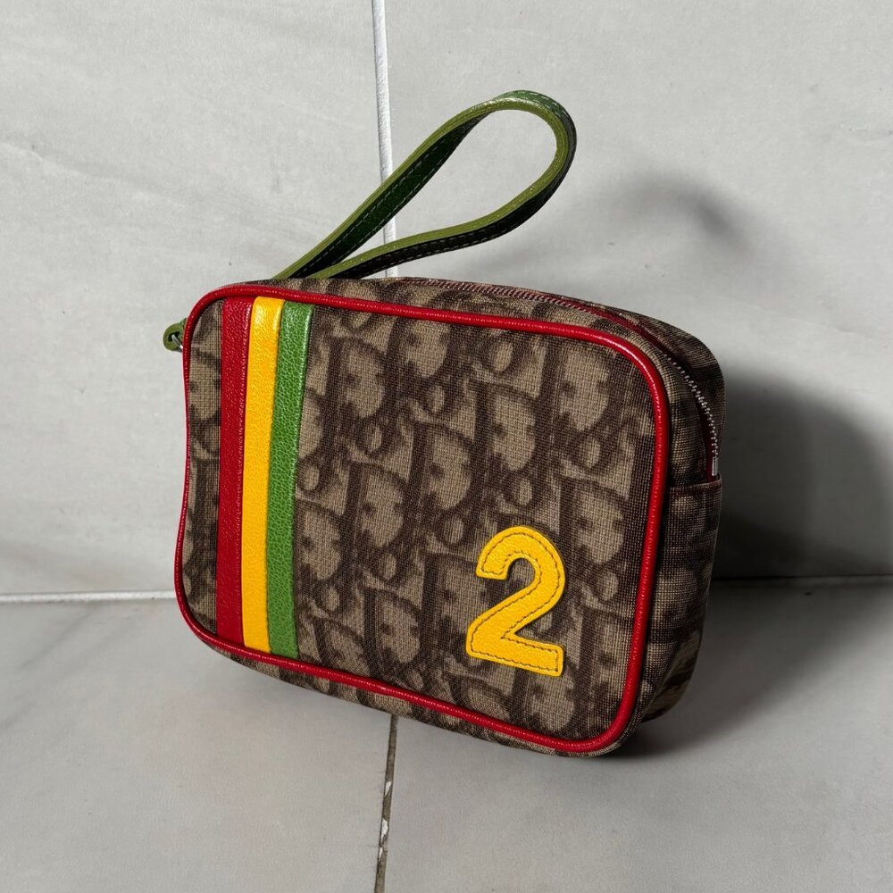 Christian Dior  Monogram Rasta Wristlet - Picture 6 of 8